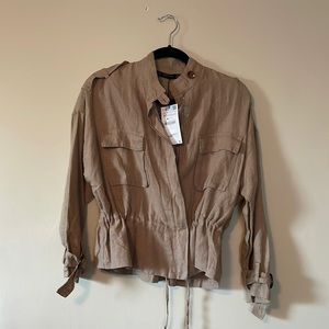 Zara Collated Khaki Jacket
